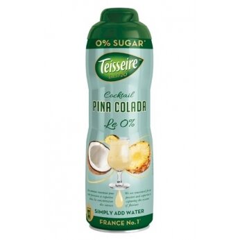 Sirupas TEISSEIRE, Pina Colada, be cukraus, 0,6l