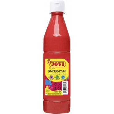 Skystas guašas buteliuke JOVI 1000 ml,  raudona sp. (vermillion) 1