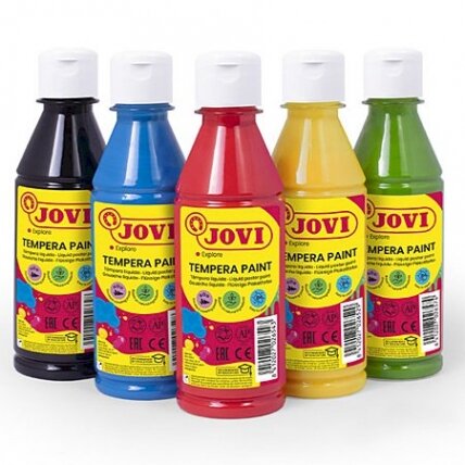 Skystas guašas buteliuke JOVI, 500 ml, oranžinė sp.