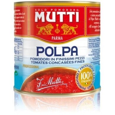 Smulkinti pomidorai MUTTI, 2,5 kg