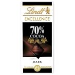 Šokoladas LINDT Excellence, juodas, 70%, 100 g