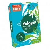 Spalvotas popierius REY ADAGIO, A3, 80 g/m2, 500 lapų, įvairių spalvų