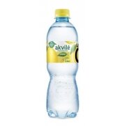 Stalo vanduo "AKVILĖ" su citrinos aromatu, lengvai gazuotas, 0.5l