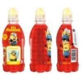 Sulčių gėrimas MINIONS, braškių ir aviečių, 20%, 350 ml, PET D