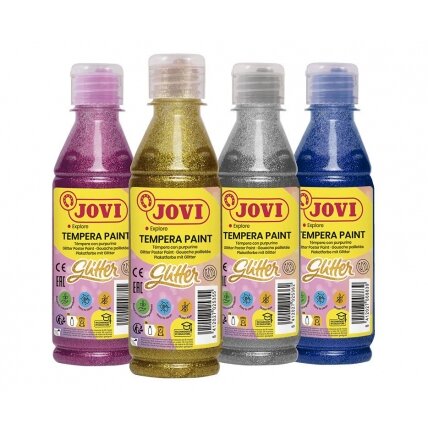 Tempera dažai JOVI, 250ml, žydros sp., blizgūs 2