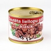 Troškintos jautienos konservai, 525 g