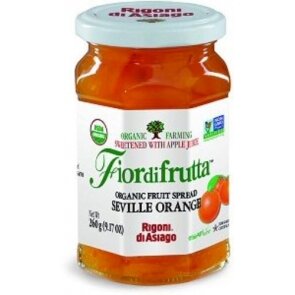 Užtepas FIORDIFRUTTA, apelsinų, ekologiškas, 60%, 260 g LT-EKO-001