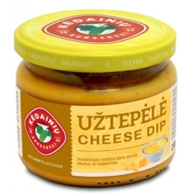 Užtepėlė KĖDAINIŲ cheese dip, 0,28/280g