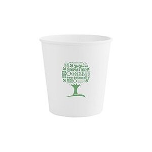 Vienkartiniai indeliai sriubai, VEGWARE, Green tree, popieriniai, 720 ml, D 115 mm, 25 vnt