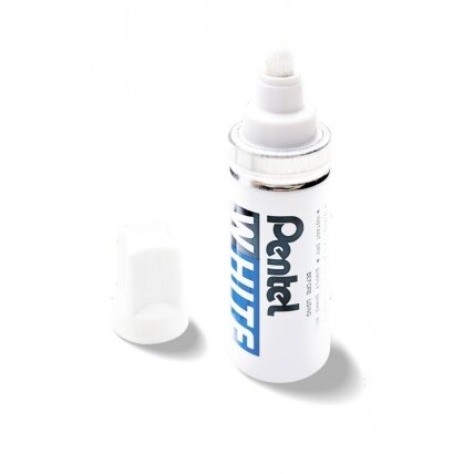 Žymeklis Pentel Paint White, kulkos taškas 3 mm, 1x baltas 1