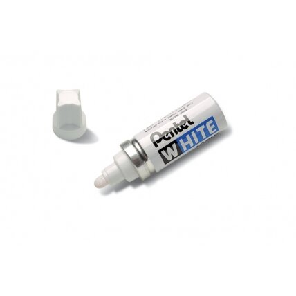 Žymeklis Pentel Paint White, kulkos taškas 3 mm, 1x baltas